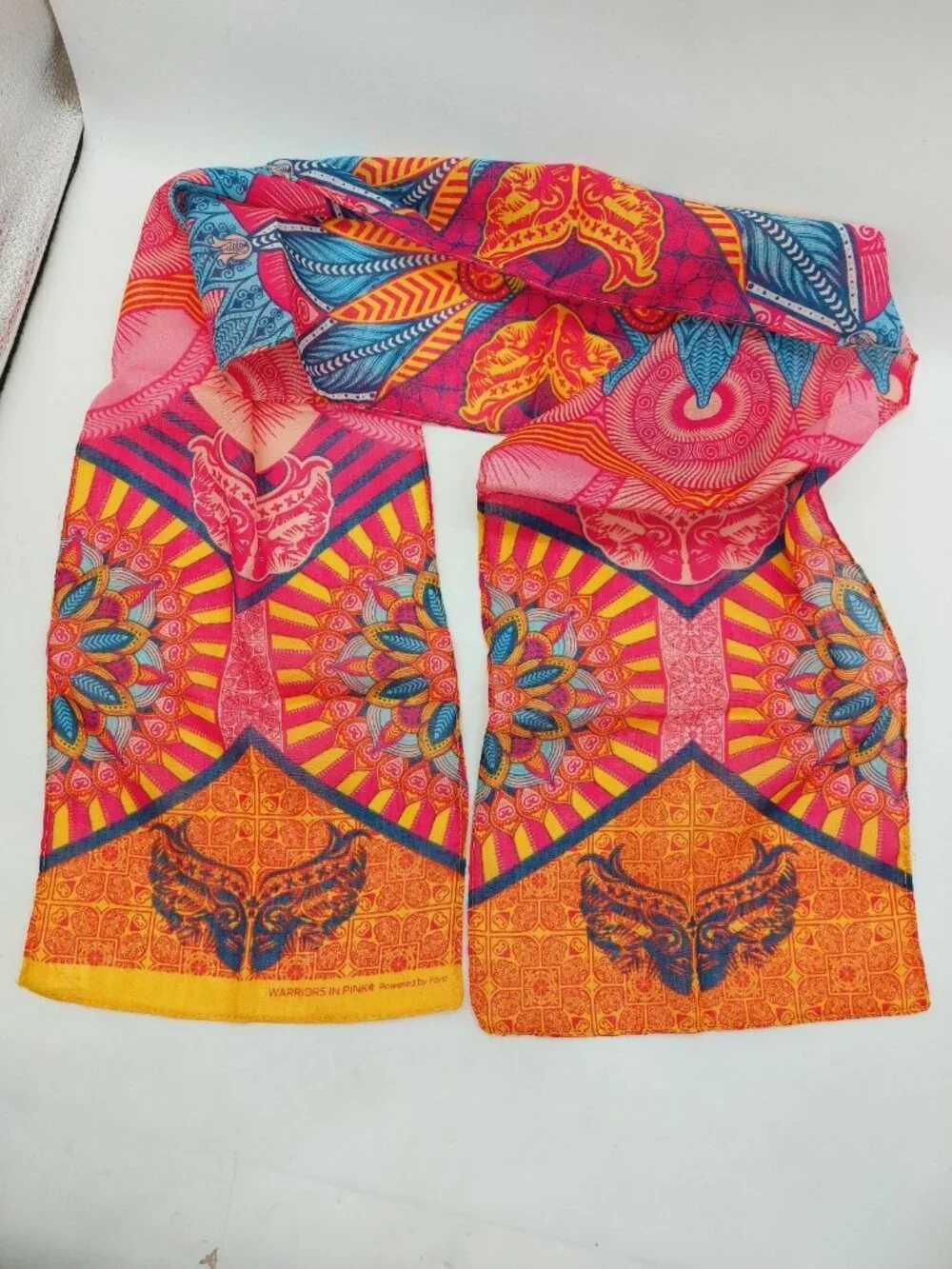 Lightweight Rectangle Accent Scarf 49x9